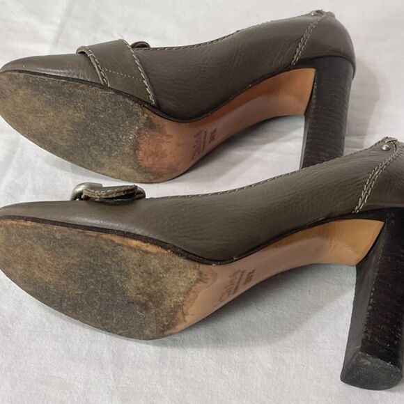 Chloé Size 38 1/2 Loafer High Pumps - Picture 8 of 10